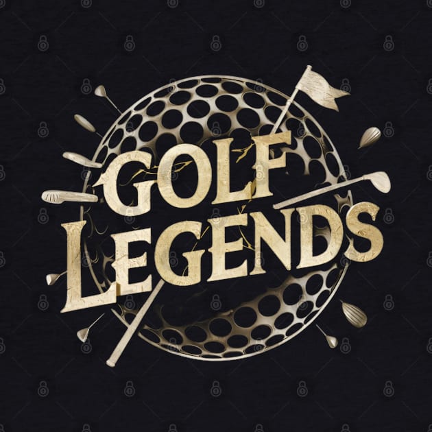 golf legends by CreationArt8